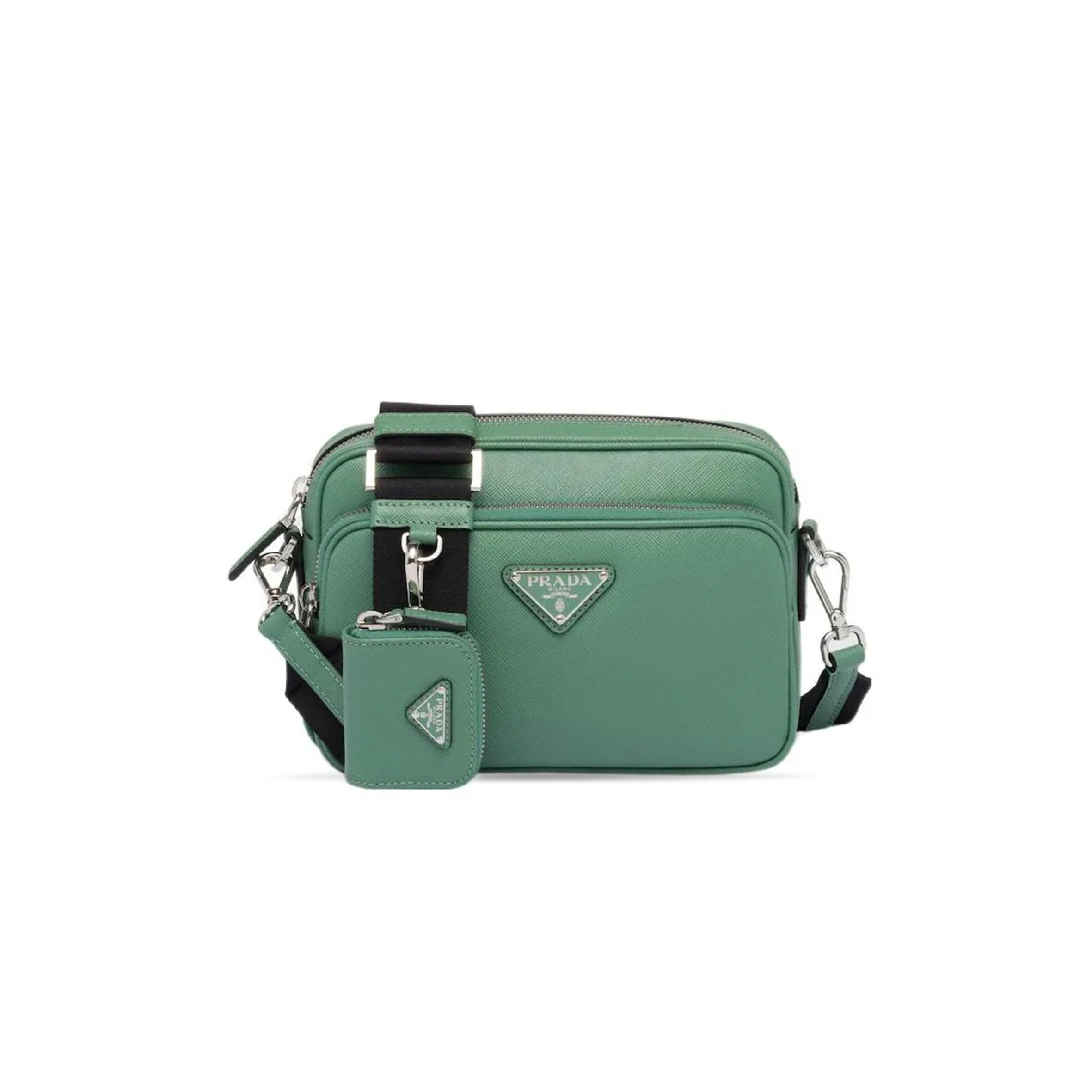 PRADA SAFFIANO LEATHER SHOULDER BAG 2VH170 (20*13.5*7cm)
